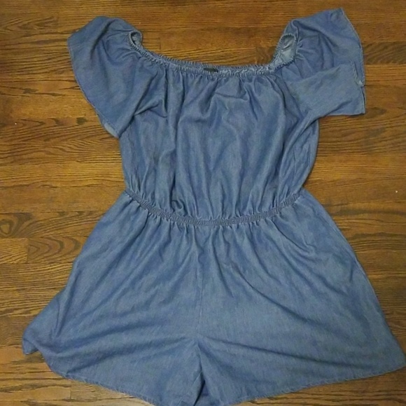 Pants - Denim romper